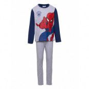 Long Pyjama Pyjamas Set Multi/patterned Spider-man