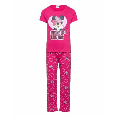Long Pyjama Pyjamas Set Rosa Minnie Mouse