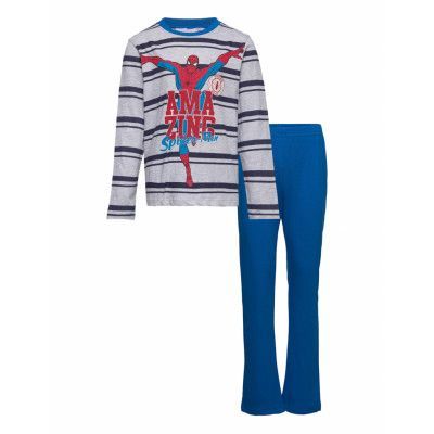 Long Pyjamas Pyjamas Set Multi/patterned Spider-man