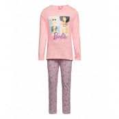 Long Pyjamas Pyjamas Set Pink Barbie