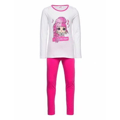 Long Pyjamas Pyjamas Set Pink L.O.L
