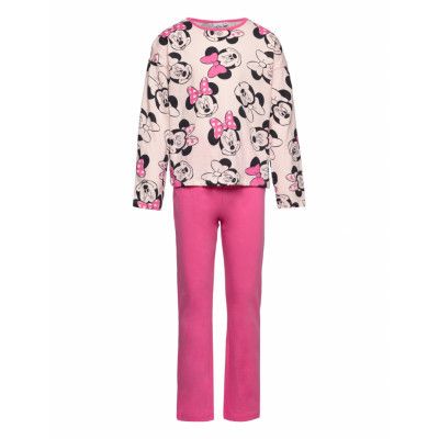 Long Pyjamas Pyjamas Set Rosa Minnie Mouse