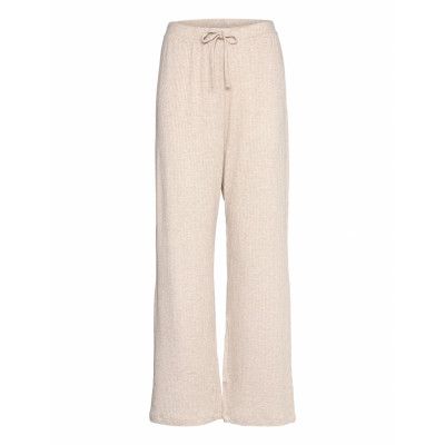 Lounge Trousers Fiki Pyjamasbyxor Mjukisbyxor Beige Lindex