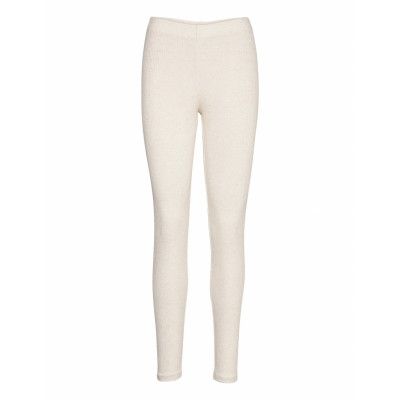 Lounge Trousers Freja Pyjamasbyxor Mjukisbyxor Beige Lindex
