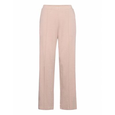 Loungetrousers Wide Wool *Villkorat Erbjudande Pyjamasbyxor Mjukisbyxor Beige Lindex