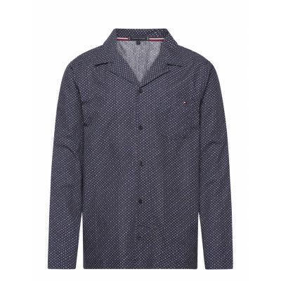 Tommy Hilfiger Ls Pj Shirt Marinblå