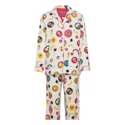 L/S Pyjama Pyjamas Multi/mönstrad PJ Salvage