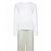 Calvin Klein L/S Sleep Set Vit