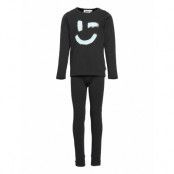 Luve Pyjamas Set Svart Molo