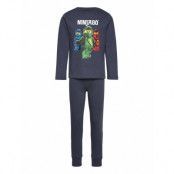 Lwaris 101 - Pyjamas Pyjamas Set Navy LEGO Kidswear