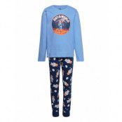 M12010630 - Pyjamas Pyjamas Set Blå LEGO Kidswear