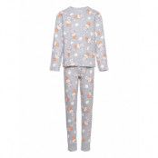 M12010631 - Pyjamas Pyjamas Set Grey LEGO Kidswear