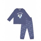 Mango Bluey Pyjamas Blå