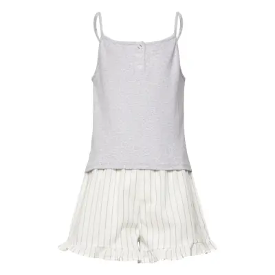 Mango Combined Cotton Pyjamas - White - 128