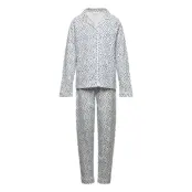 Mango Floral Cotton Pyjamas - Blue - 116