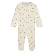 Mango Printed Long Pyjamas - Cream - 6-9M