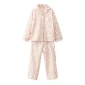 Mango Printed Long Pyjamas Rosa