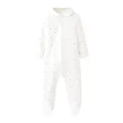 Mango Printed Long Pyjamas - White - 1-3M