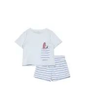 Mango Snoopy Short Pyjamas - Blue - 110