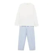 Mango Striped Long Pyjamas - Blue - 5-6