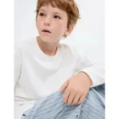 Mango Striped Long Pyjamas - Blue - 9-10