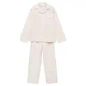 Mango Striped Long Pyjamas - Pink - 5-6