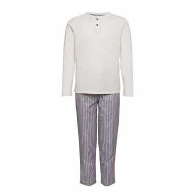 Mark Pyjamas Set Grå Mango