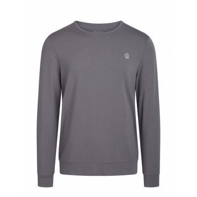 URBAN QUEST Men Bamboo Sweatshirt Grå