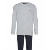 Men's Knit Pyjamas *Villkorat Erbjudande Pyjamas Grå Emporio Armani