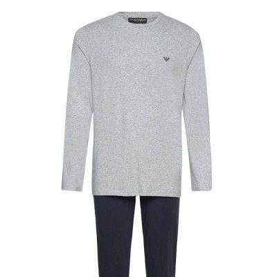 Men's Knit Pyjamas *Villkorat Erbjudande Pyjamas Grå Emporio Armani