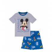 Mickey Mouse Pyjama Grå