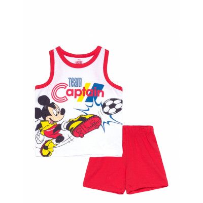 Mickey Mouse Pyjama Röd