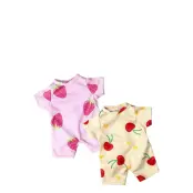 Micki Leksaker Pyjamas 2 Pack, 28-35 Cm Multi/patterned