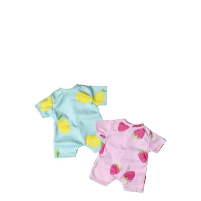 Micki Leksaker Pyjamas 2-Pack, 36-41 Cm Multi/patterned