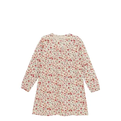 Minymo Nightdress Ls Aop Rosa