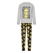 Minymo Pyjamas Ls Set - Grey - 98
