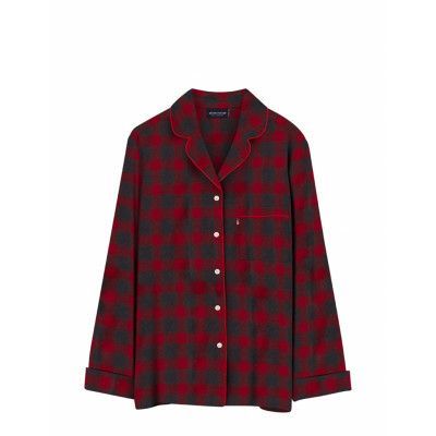 Miranda Organic Cotton Flannel Pajama Set Pyjamas Multi/mönstrad Lexington Home