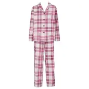 Missya Check Flannel Pyjamas - Pink - S