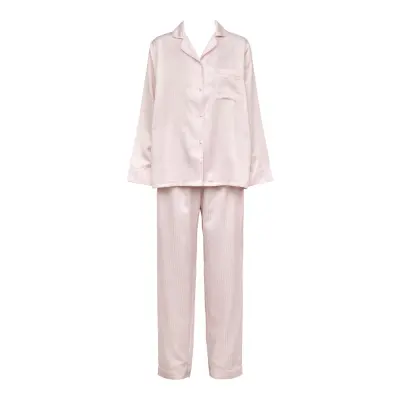 Missya Leo Sateen Pyjamas Rosa