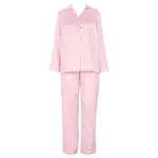Missya Leo Sateen Pyjamas Rosa