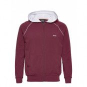 Mix&Match Jacket H *Villkorat Erbjudande Hoodie Vinröd BOSS