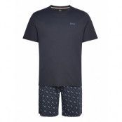 Mono Short Set Pyjamas Blue BOSS