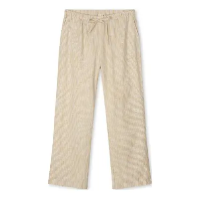 Juna Monochrome Lines Barbara Pants Beige