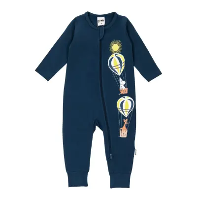 MUMIN Flygtur Pyjamas Mblå 80 - Navy - 56