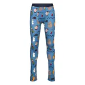 MUMIN Fotspår2 Långkalsong - Blue - 86/92