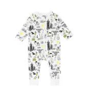 MUMIN Lättja Pyjamas Sv/Vit 80 - White - 74