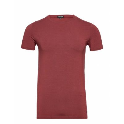 N3M201510 Underwear Night & Loungewear Pyjama Tops Red Ermenegildo Zegna