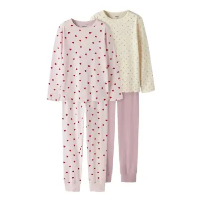 Name It Nkfnightset 2P Aop Noos Rosa