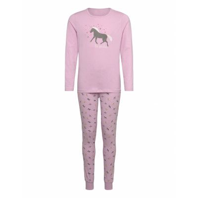 Name It Nkfnightset Corsage Horse Noos Rosa