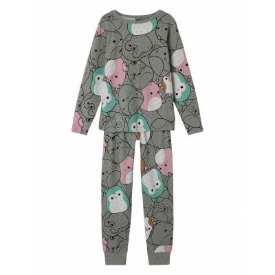 Name It Nkfobia Squish Ls Nightset Bfu Grå